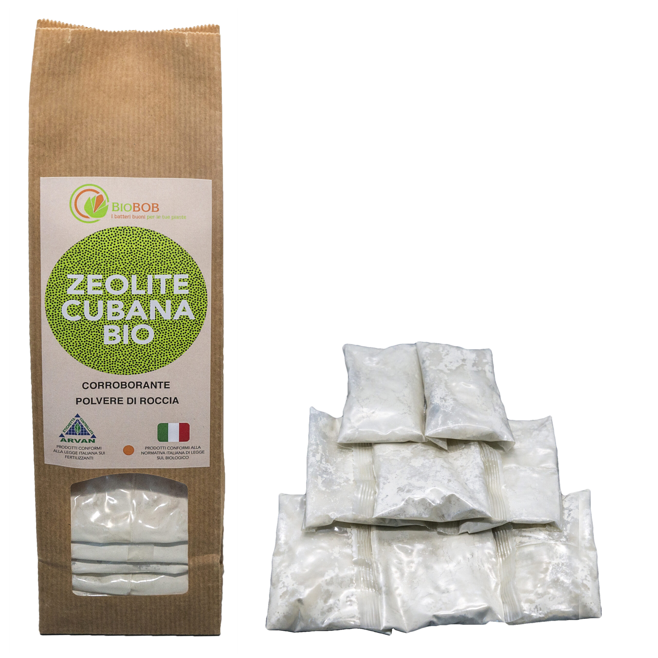 Zeolite cubana micronizzata insetticida naturale biologico - sacco da 6 kg